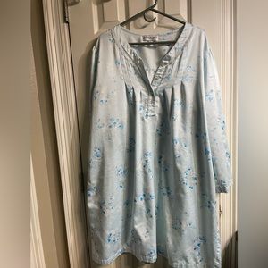 Miss Elaine long sleeve 2x nightgown
